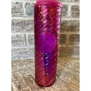 New Starbucks Pink Iridescent Tumbler 16oz‎ 2022